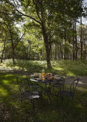 Jardin de l'établissement Maison de Magescq