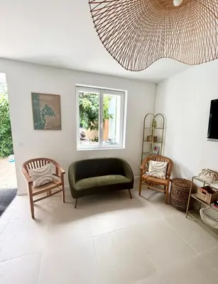 Plan de l'établissement Villa bassin d’Arcachon Notre Hutte