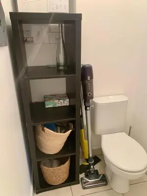 Salle de bains dans l'établissement Charmant appartement proche de hossegor et des plages