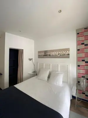Un ou plusieurs lits dans un hébergement de l'établissement La Villa du Grand Large