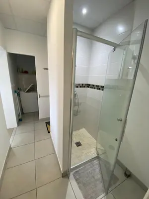 Salle de bains dans l'établissement Le Rayon de Soleil
