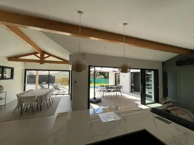 Plan de l'établissement Villas-des-oyats - Ophila - 8 personnes climatisée piscine chauffée