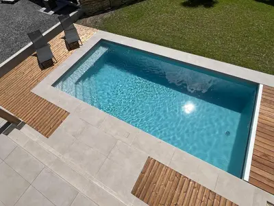 Piscine de l'établissement Villas-des-oyats - Ophila - 8 personnes climatisée piscine chauffée ou située à proximité