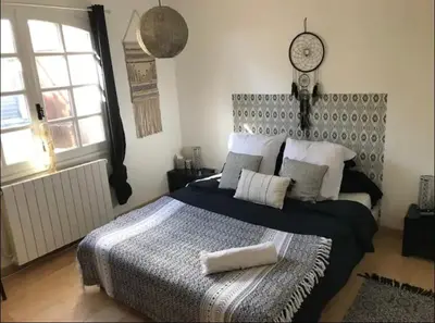 Un ou plusieurs lits dans un hébergement de l'établissement DREAM BEACH Room