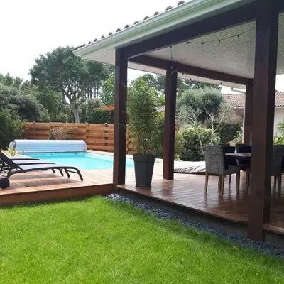Maison dans les Landes au bord de l'océan