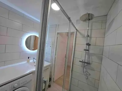 Salle de bains dans l'établissement Havre de paix cures thermales