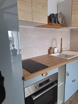 Cuisine ou kitchenette dans l'établissement Le spot Landais - Le gîte