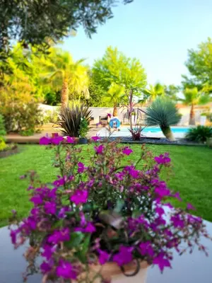 Jardin de l'établissement Villa CAPAYAN