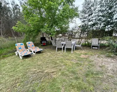 Jardin de l'établissement Mobil home camping Lalande Mimizan