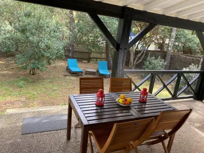 Balcon ou terrasse dans l'établissement Lou Galip