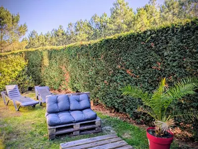 Jardin de l'établissement Mobil home, camping 4* Lac privé