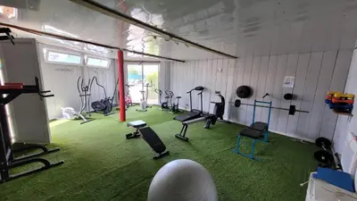 Salle ou équipements de sports de l'établissement Mobile home Mimizan