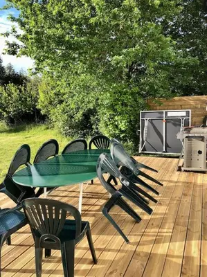 Plan de l'établissement Charmante maison familiale avec jardin et jacuzzi proche océan