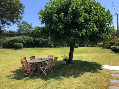 Jardin de l'établissement Appartement en pleine nature