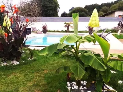Piscine de l'établissement MAISON de VACANCES ou située à proximité