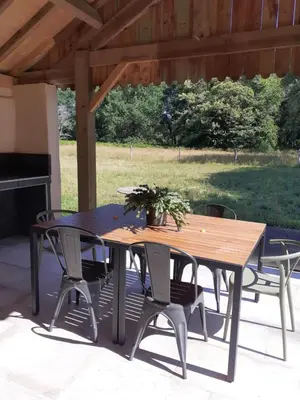 Plan de l'établissement Gîte de Lamourelle