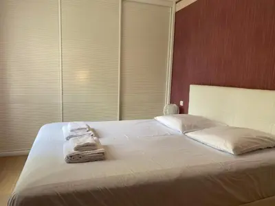 Un ou plusieurs lits dans un hébergement de l'établissement Maison Familiale- Bassin Arcachon - Au calme