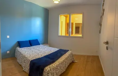 Un ou plusieurs lits dans un hébergement de l'établissement Maison mitoyenne, 2 chambres, 4 personnes