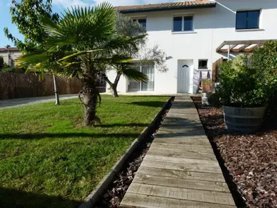 Jardin de l'établissement Maison au coeur de Capbreton