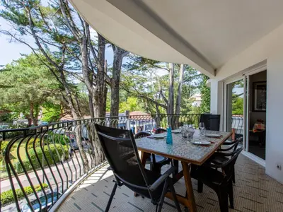 Balcon ou terrasse dans l'établissement Apartment Marines 2 by Interhome