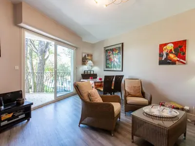 Télévision ou salle de divertissement dans l'établissement Apartment Marines 2 by Interhome