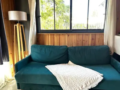 Coin salon dans l'établissement Casa Leo