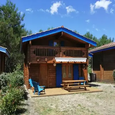 CHALET 5p tout confort bias mimizan dans village vacances