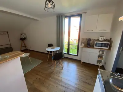 Cuisine ou kitchenette dans l'établissement Tomeline