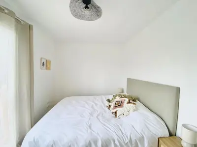 Un ou plusieurs lits dans un hébergement de l'établissement Maison de village près de Contis