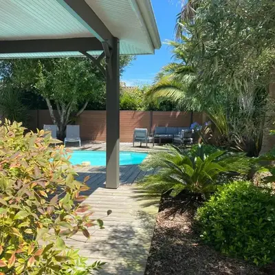 Villa proche du bassin -piscine