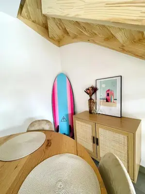 Plan de l'établissement Maison de vacances à 5 minutes de l'océan et des commerces