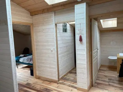 Salle de bains dans l'établissement Petit paradis