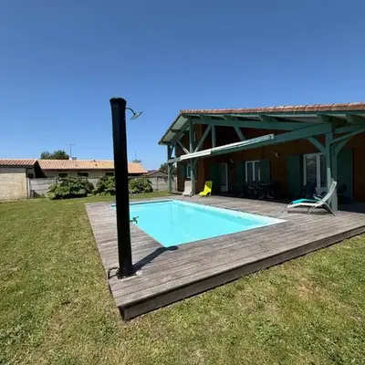 Villa landaise à 9km de l'Océan