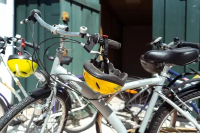 Vélo sur le terrain de l'établissement Les Balcons du Golfe - Cozy & moderne Moliets Plage ou dans les environs
