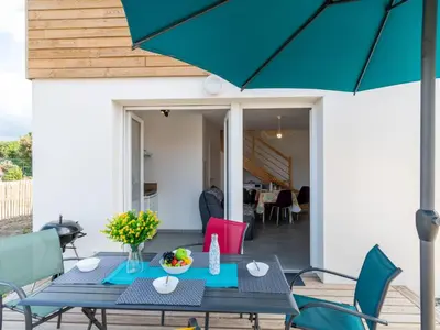 Balcon ou terrasse dans l'établissement Apartment SC G01 by Interhome