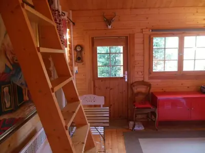 Plan de l'établissement Charmant chalet en bois