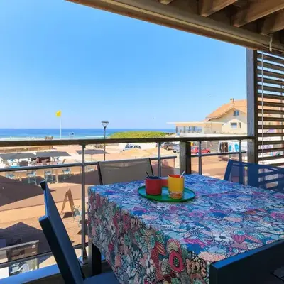 MimiZen - Vue sur locéan la plage de la Garluche