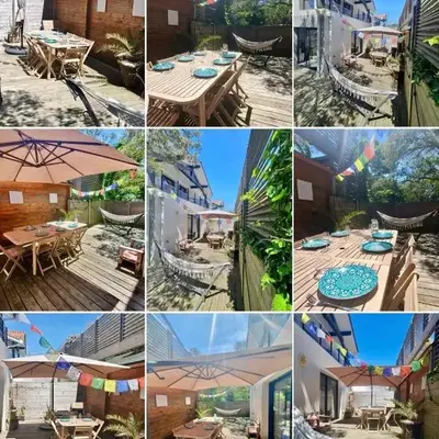 Maison de famille à 300m de la plage