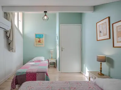 Un ou plusieurs lits dans un hébergement de l'établissement Holiday Home La Chapelle by Interhome