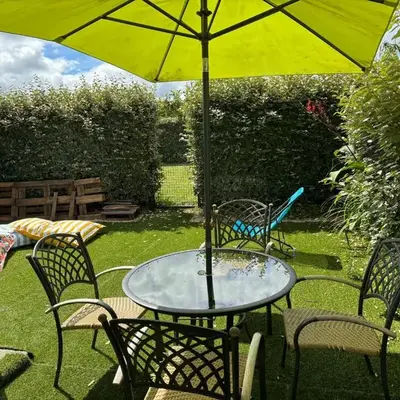 Appartement au calme à 10min des plages - avec Rez de Jardin et Terrasse