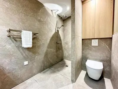 Salle de bains dans l'établissement Le Jungle - Neuf - Parking Privé - Hyper Centre