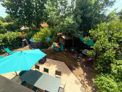Piscine de l'établissement Maison à 20 min des plages Landaises ou située à proximité