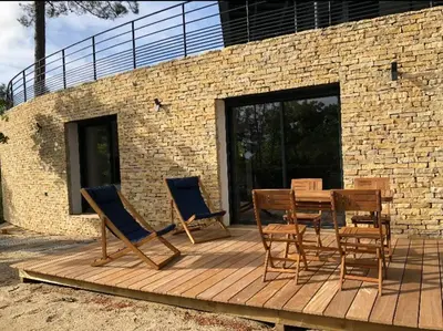 Terrasse ou espace extérieur de l'établissement Appartement T2 Pyla-sur-mer