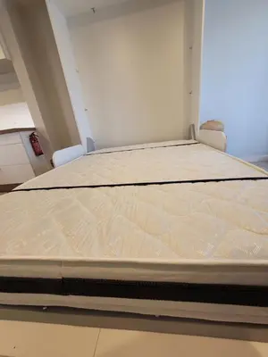 Un ou plusieurs lits dans un hébergement de l'établissement Studio cosy proche lac et centre ville