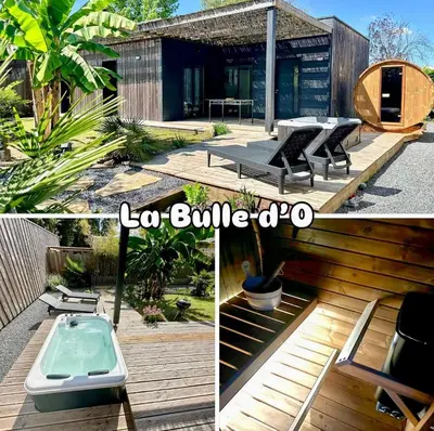 Plan de l'établissement Meublé de Tourisme 4 étoiles avec Jacuzzi & Sauna