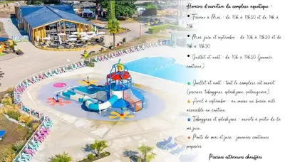 Piscine de l'établissement Mobil Home cosy à Contis Proche plage et nature ou située à proximité