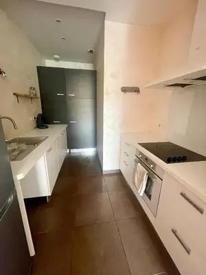 Cuisine ou kitchenette dans l'établissement Grand T3 très lumineux, à 2min à pied de la gare