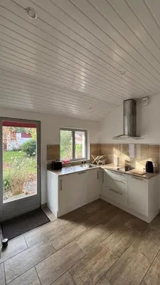 Cuisine ou kitchenette dans l'établissement Gîte La Grange de Pardies Classé 2 étoiles