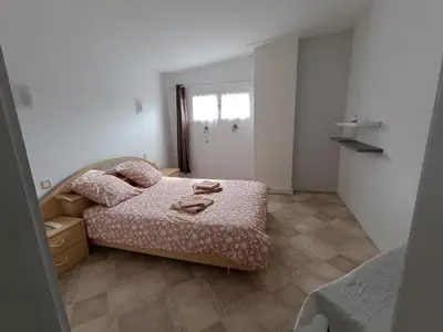 Un ou plusieurs lits dans un hébergement de l'établissement Le relais de cap de pin