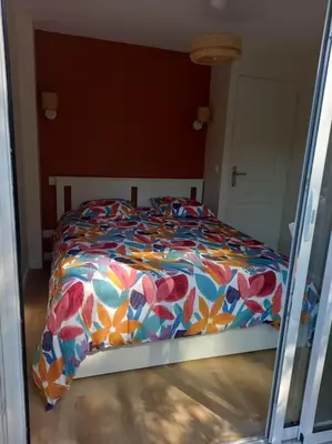 Un ou plusieurs lits dans un hébergement de l'établissement Maison Alisan - Dune du Pilat